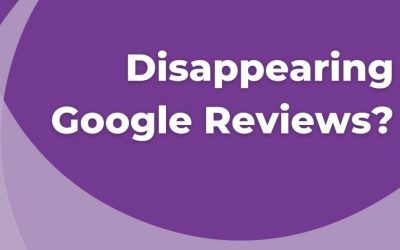 Disappearing Google Reviews